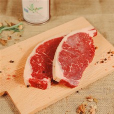 【国内现货包邮】【澳新肉类】Tasman Kitchen塔斯曼️ 新西兰PS草饲西冷牛排2kg（2片/袋 * 2袋 200g/片 ）赠 黑椒酱10袋+海盐10袋（多买多送）